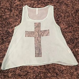 Sheer Cross Tank